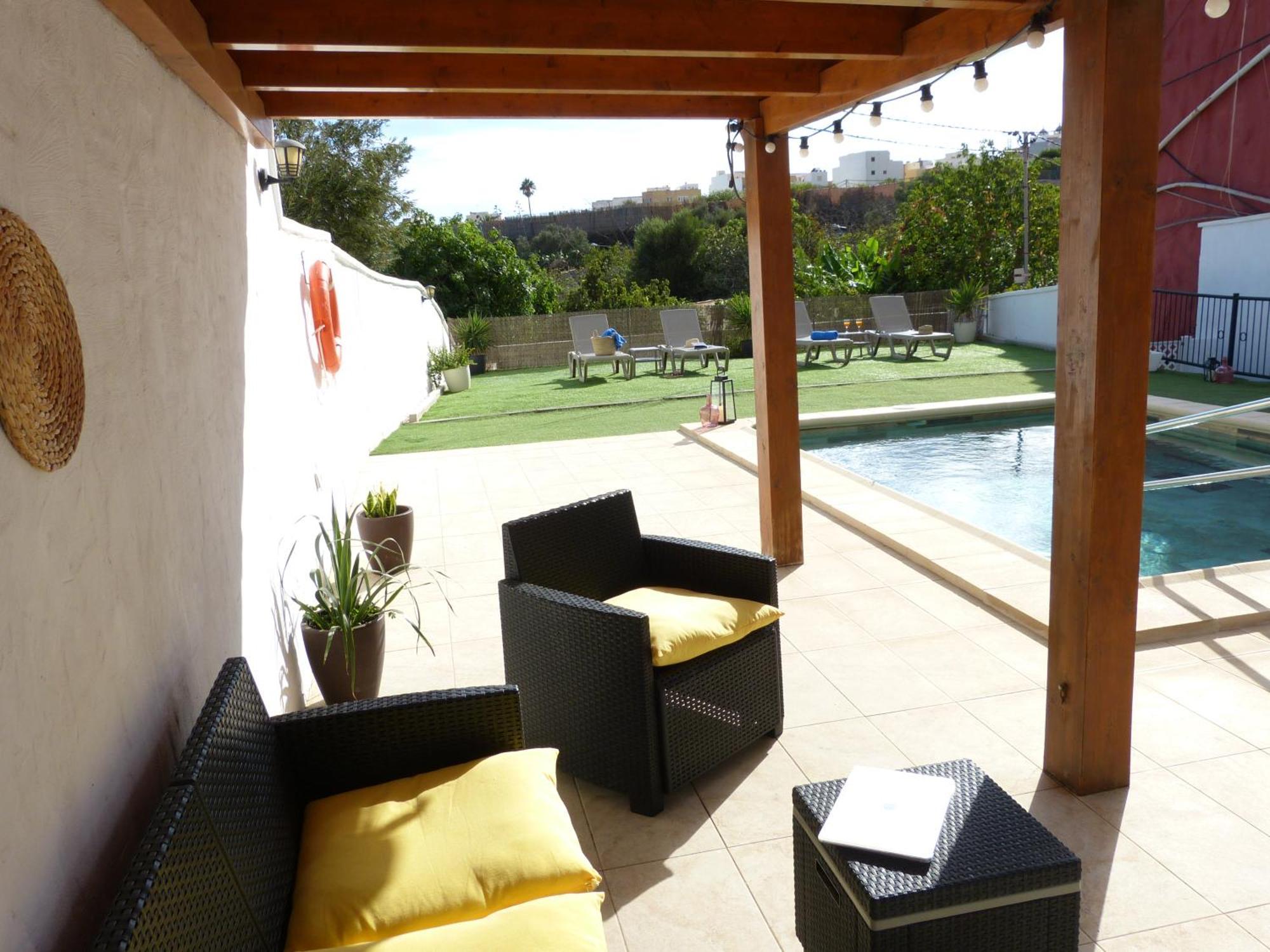 Villa Alto Arena Piscina Privada Climatizada 因赫尼奥 外观 照片