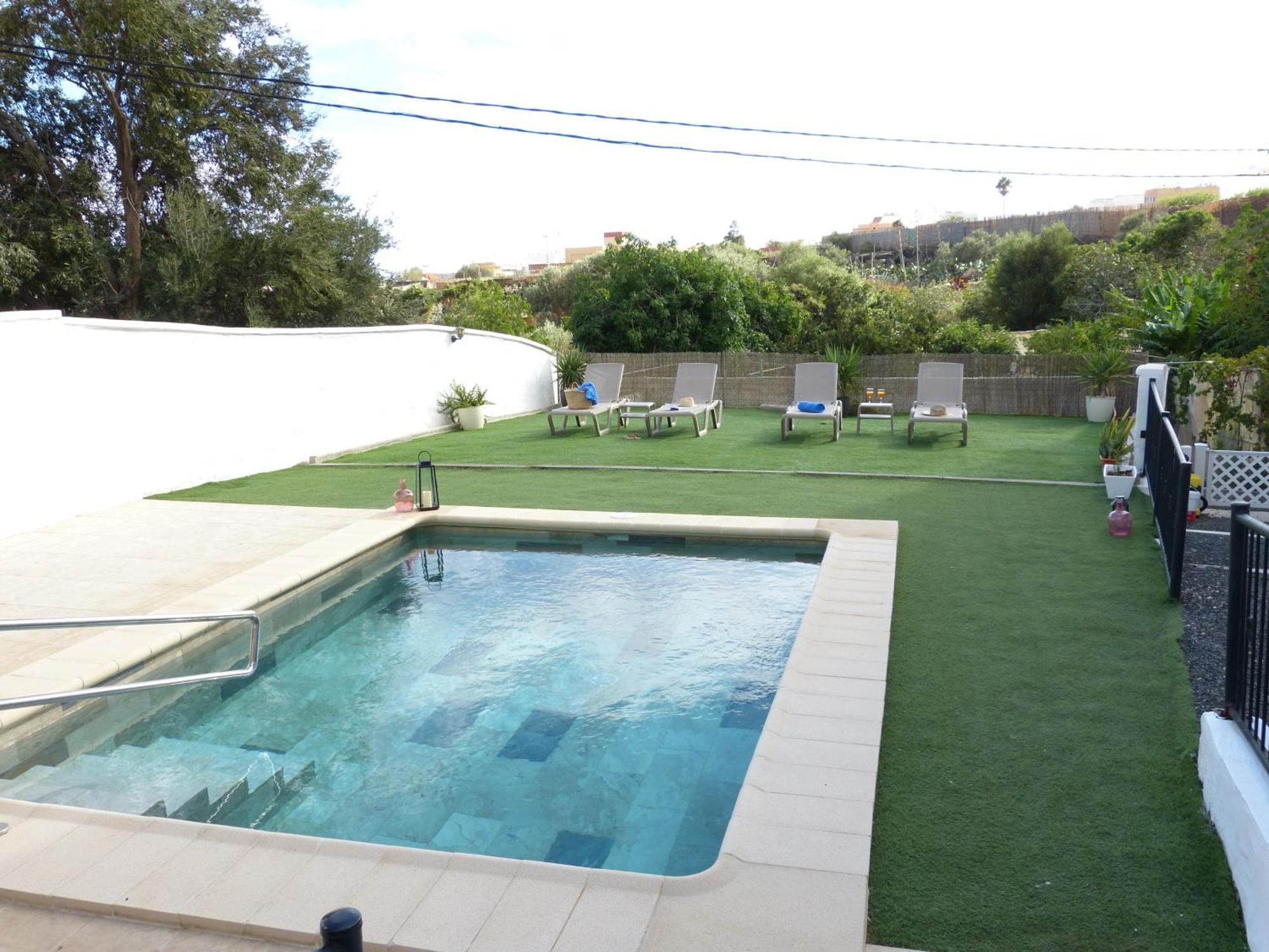 Villa Alto Arena Piscina Privada Climatizada 因赫尼奥 外观 照片