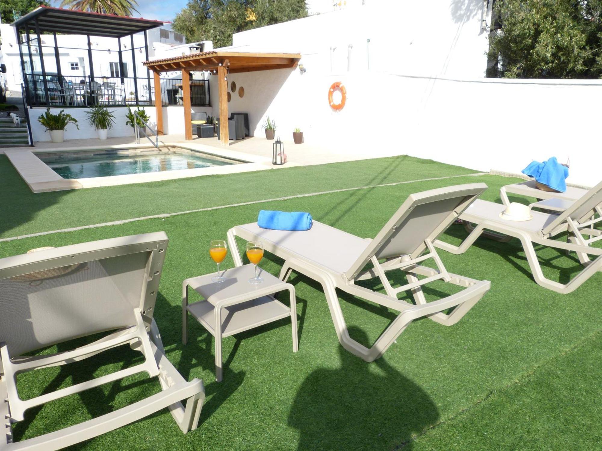 Villa Alto Arena Piscina Privada Climatizada 因赫尼奥 外观 照片
